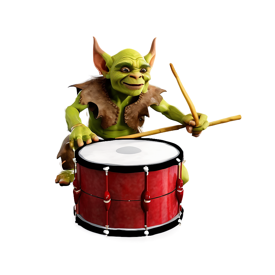 Goblin Playing Drums Png Vgy45 PNG image