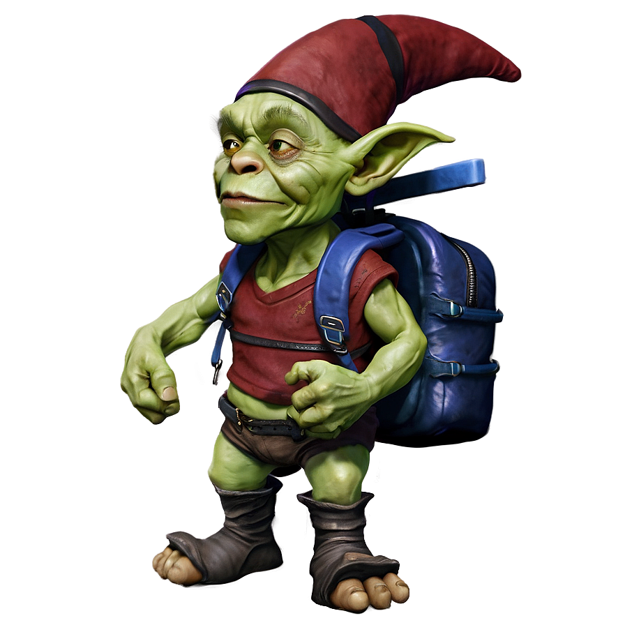 Goblin With A Backpack Png 71 PNG image