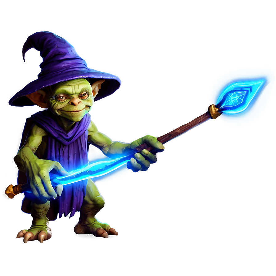 Goblin Wizard Magic Png Xhb PNG image