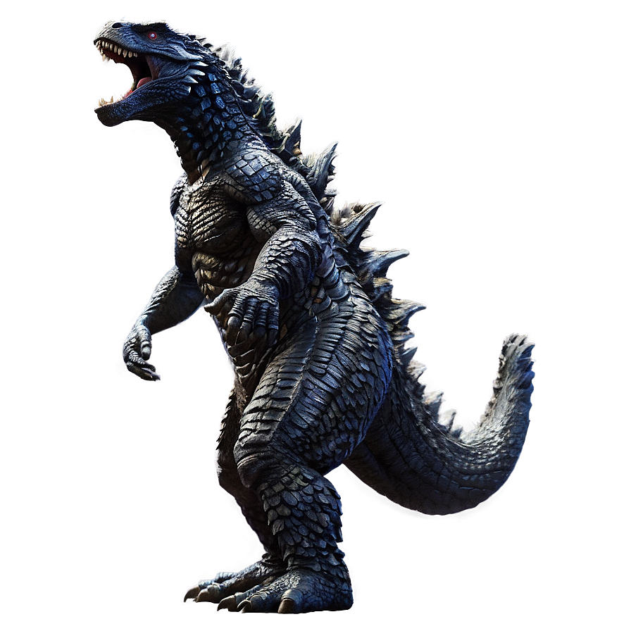 Godzilla 2014 Fighting Muto Png Efi35 PNG image