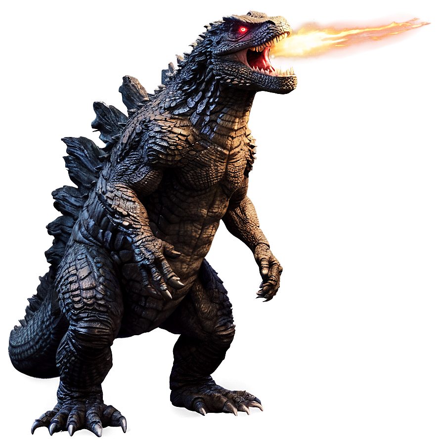 Godzilla 2014 Menacing Look Png 06292024 PNG image