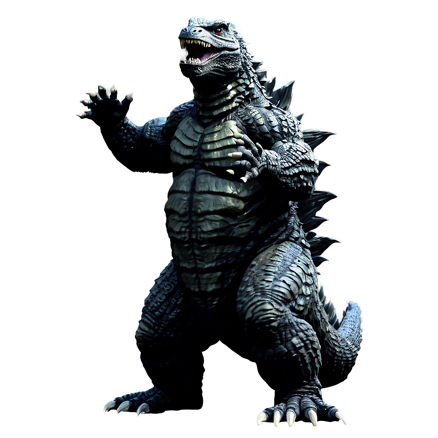 Godzilla Iconic Pose Png Deo57 PNG image