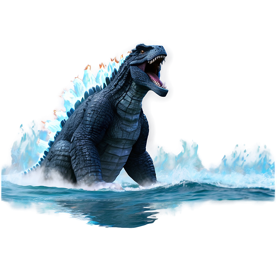 Godzilla In Ocean Png 94 PNG image