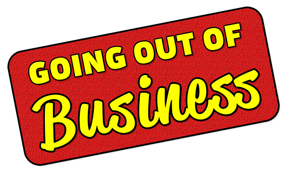 Going Outof Business Sign PNG image