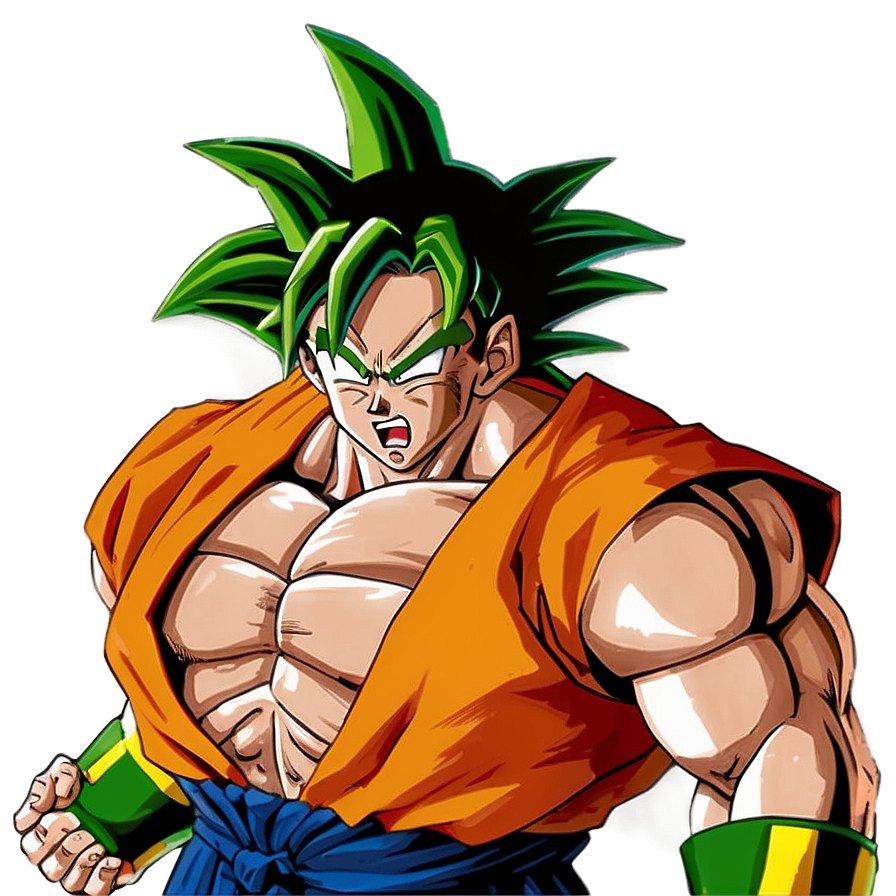 Goku And Broly Legendary Fight Png Yxq PNG image