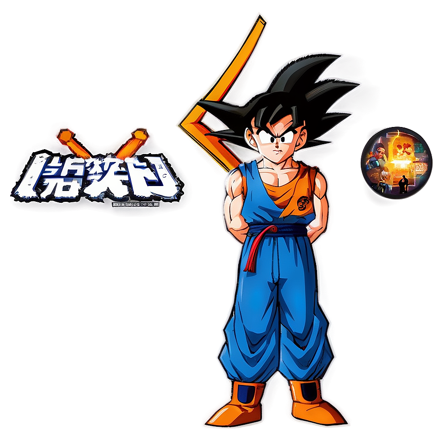 Goku B PNG image