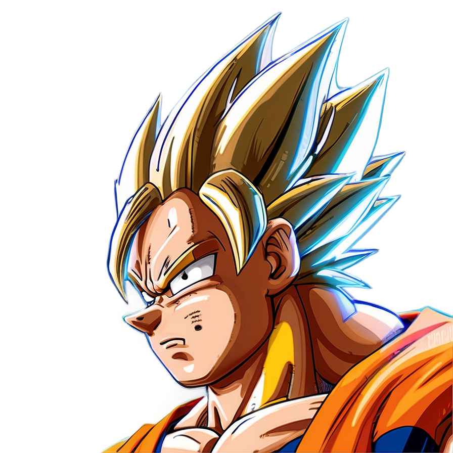 Goku Base Form Hair Png 31 PNG image