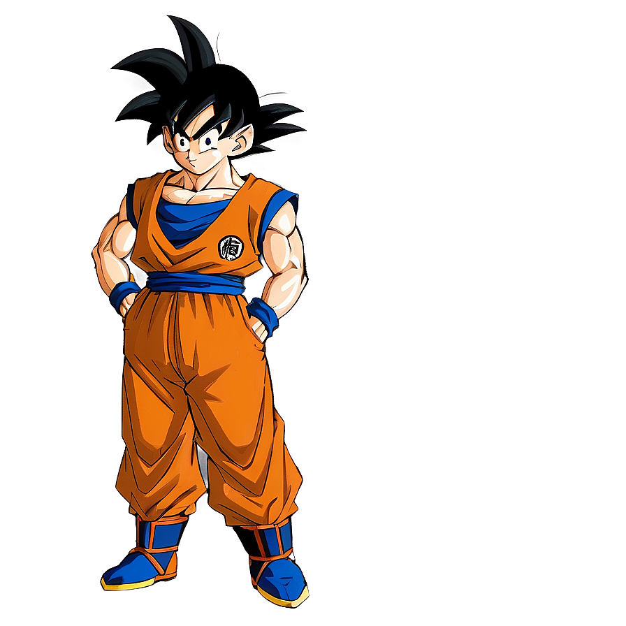 Goku Casual Clothes Look Png 04292024 PNG image