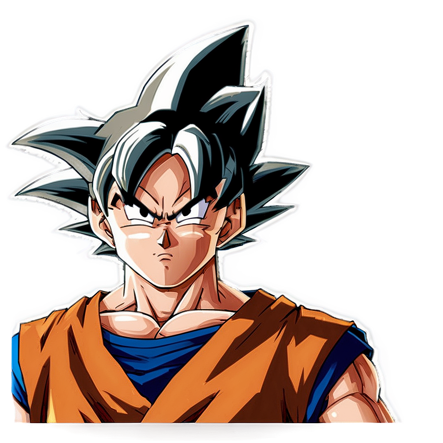 Goku Hair B PNG image