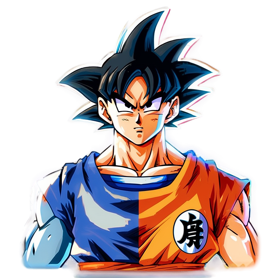 Goku Hair C PNG image