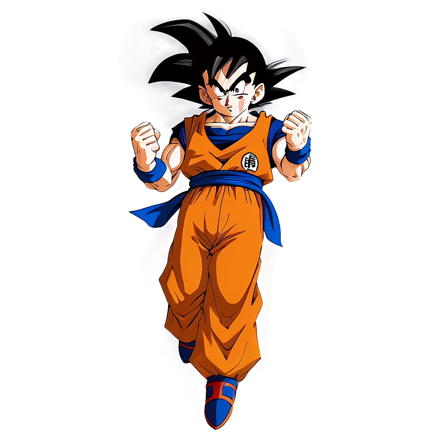 Goku Instant Transmission Pose Png Rqt PNG image