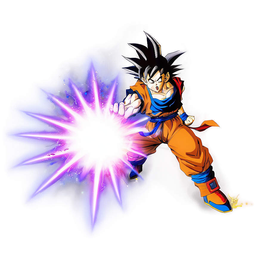 Goku Kamehameha Attack Png 85 PNG image