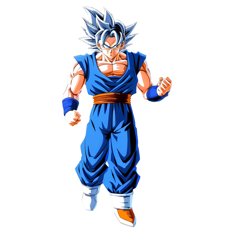 Goku Mastered Ultra Instinct Flight Png Ghq PNG image