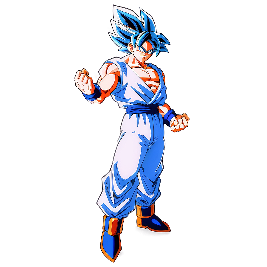 Goku Mastered Ultra Instinct Manga Png 11 PNG image