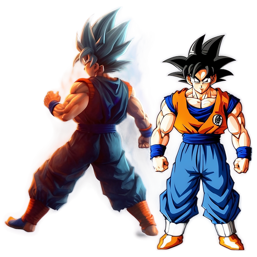 Goku Mastering Ultra Instinct Png Vuq PNG image