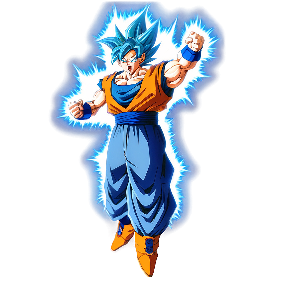 Goku Mui Power Impact Explosion Png 83 PNG image