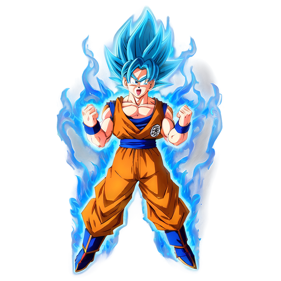 Goku Mui Super Saiyan Aura Png Tcl92 PNG image