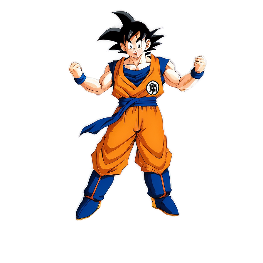 Goku Peaceful Smile Png Kxg PNG image