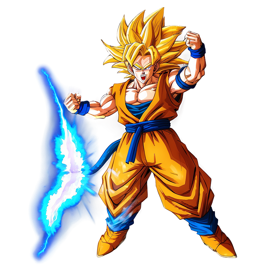 Goku's Ssj3 Moment Of Glory Png 34 PNG image