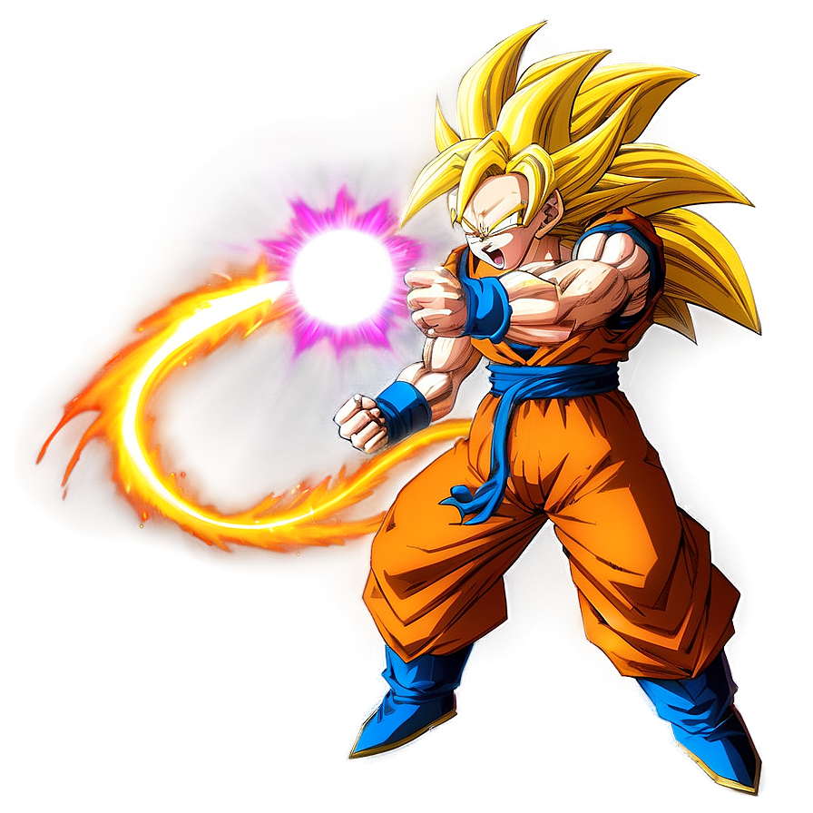 Goku's Ssj3 Ultimate Power Png 29 PNG image