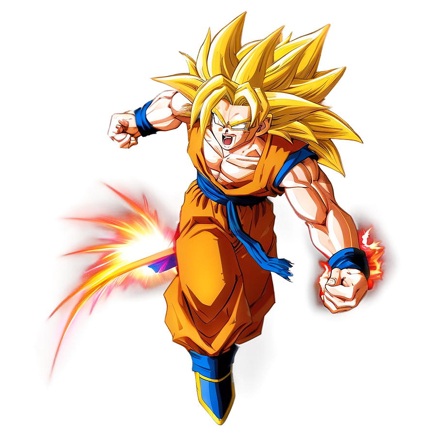 Goku's Ssj3 Ultimate Power Png Puu PNG image