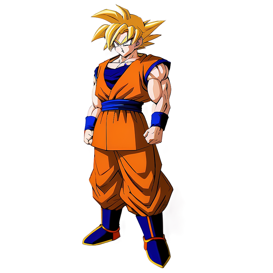 Goku Saiyan Saga Outfit Png 04292024 PNG image