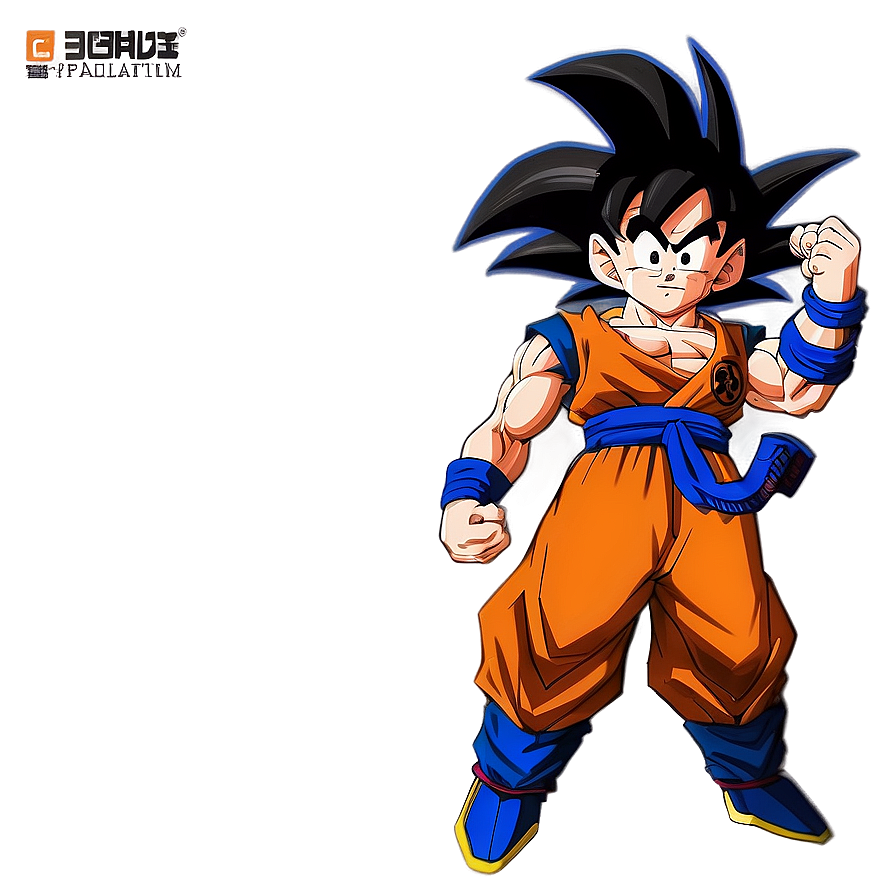 Goku Saiyan Saga Outfit Png 19 PNG image