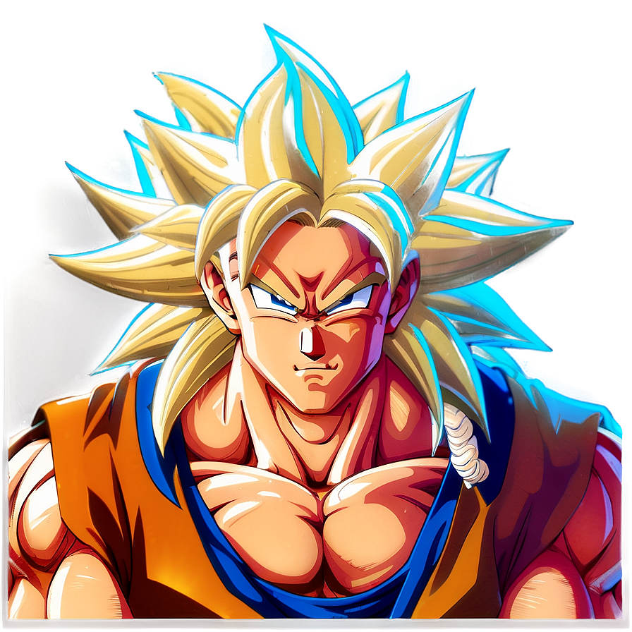 Goku Ssj3 Hair Silhouette Png Suw PNG image