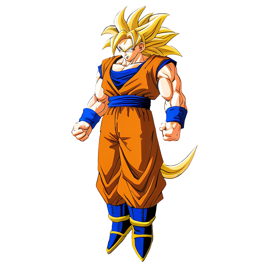 Goku Ssj3 In A Majestic Flight Png 06252024 PNG image