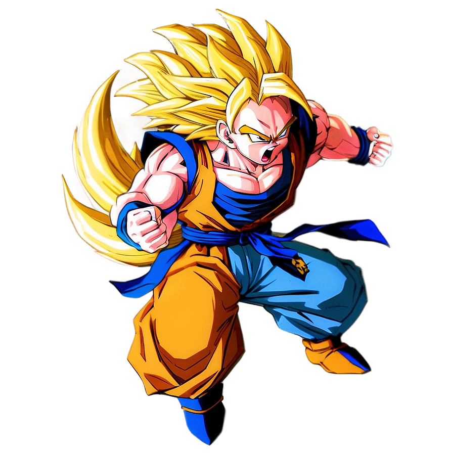 Goku Ssj3 Power Release Png 7 PNG image