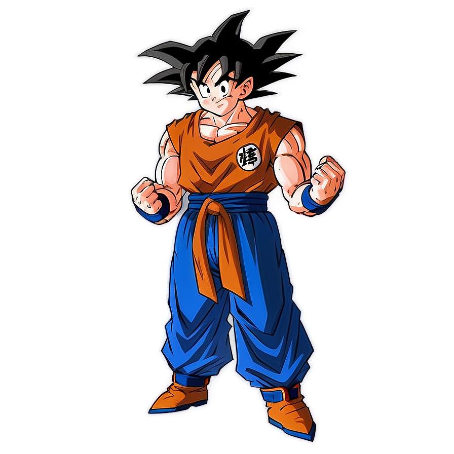 Goku Standing B PNG image