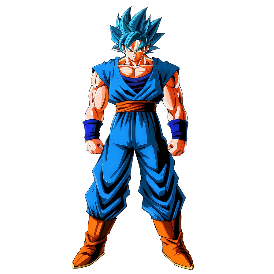 Goku Super Saiyan Blue Hair Png Fpk PNG image