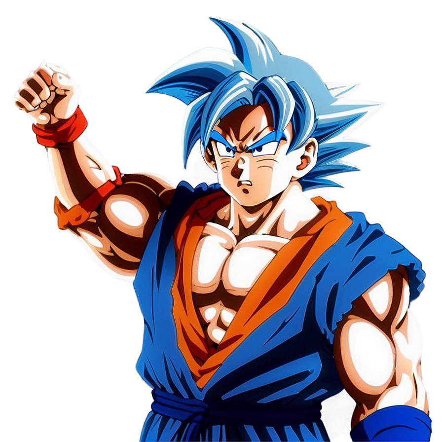 Goku Ultra Instinct Calm Before The Storm Png 06132024 PNG image