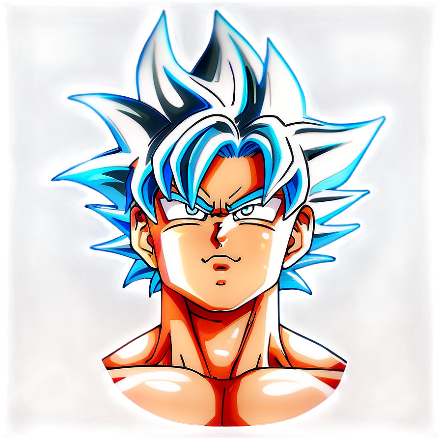 Goku Ultra Instinct Divine Glow Png 47 PNG image