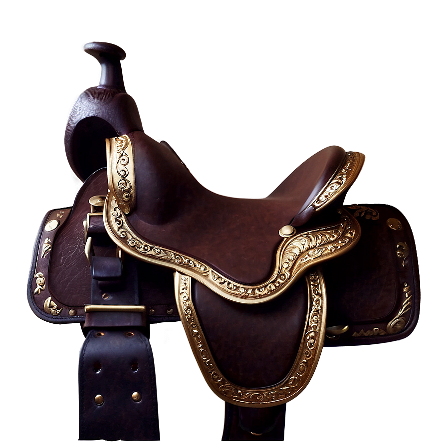 Gold Accented Saddle Png Jdd PNG image