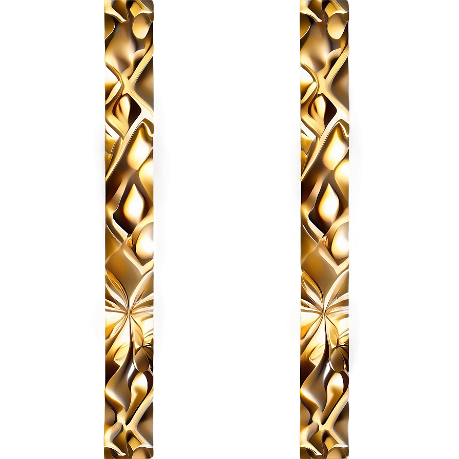 Gold Accents Patterns Png 06272024 PNG image