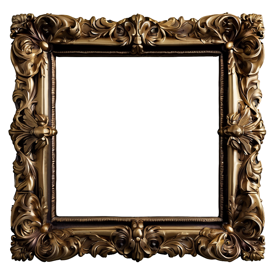 Gold Antique Frame Png 49 PNG image