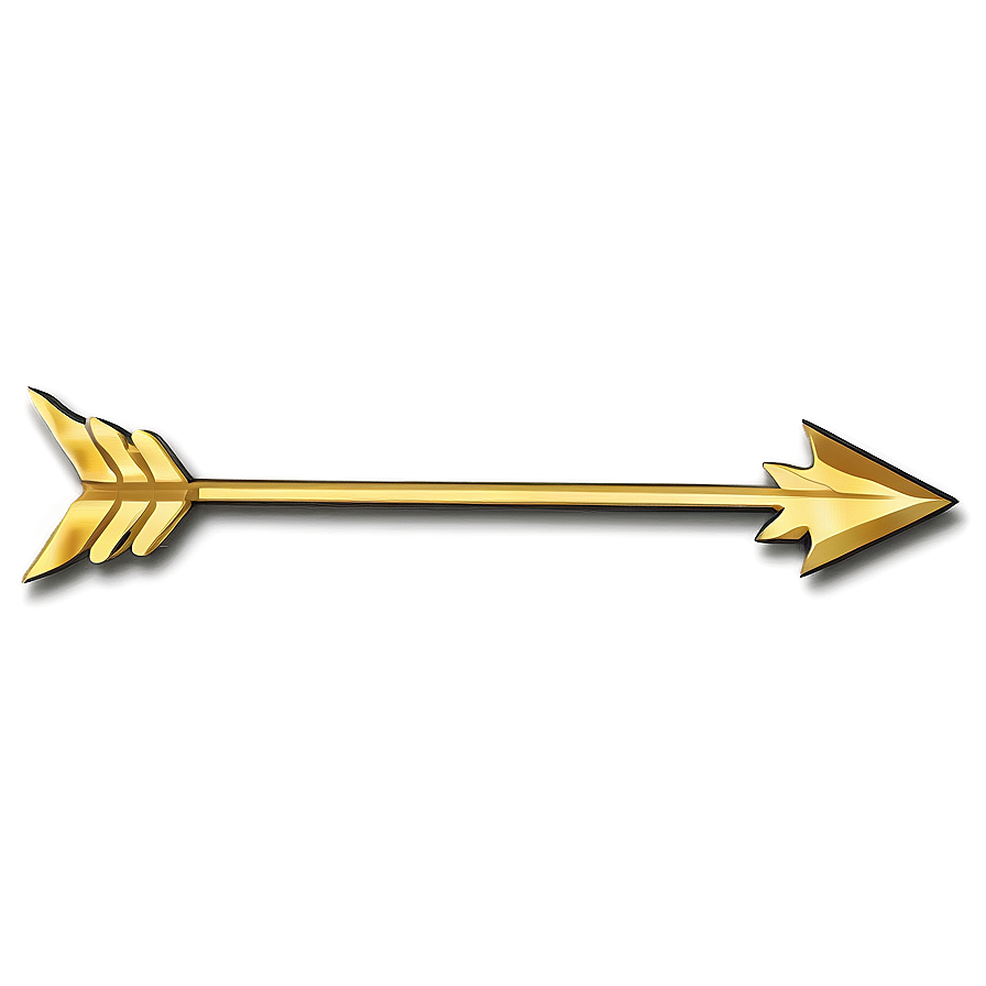 Gold Arrow For Web Design Png Rkk PNG image