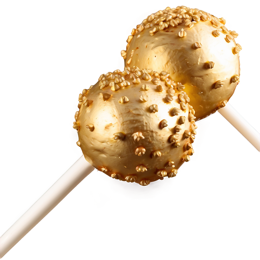 Gold Cake Pop Png Egr PNG image