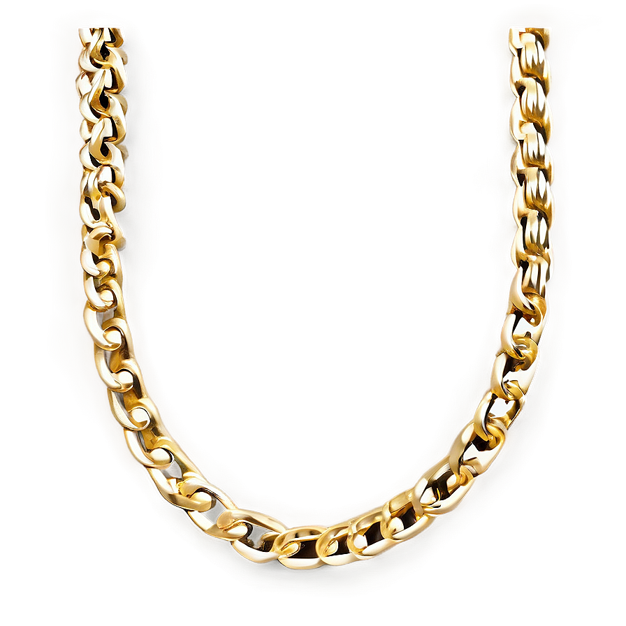 Gold Chain Accessory Png 10 PNG image