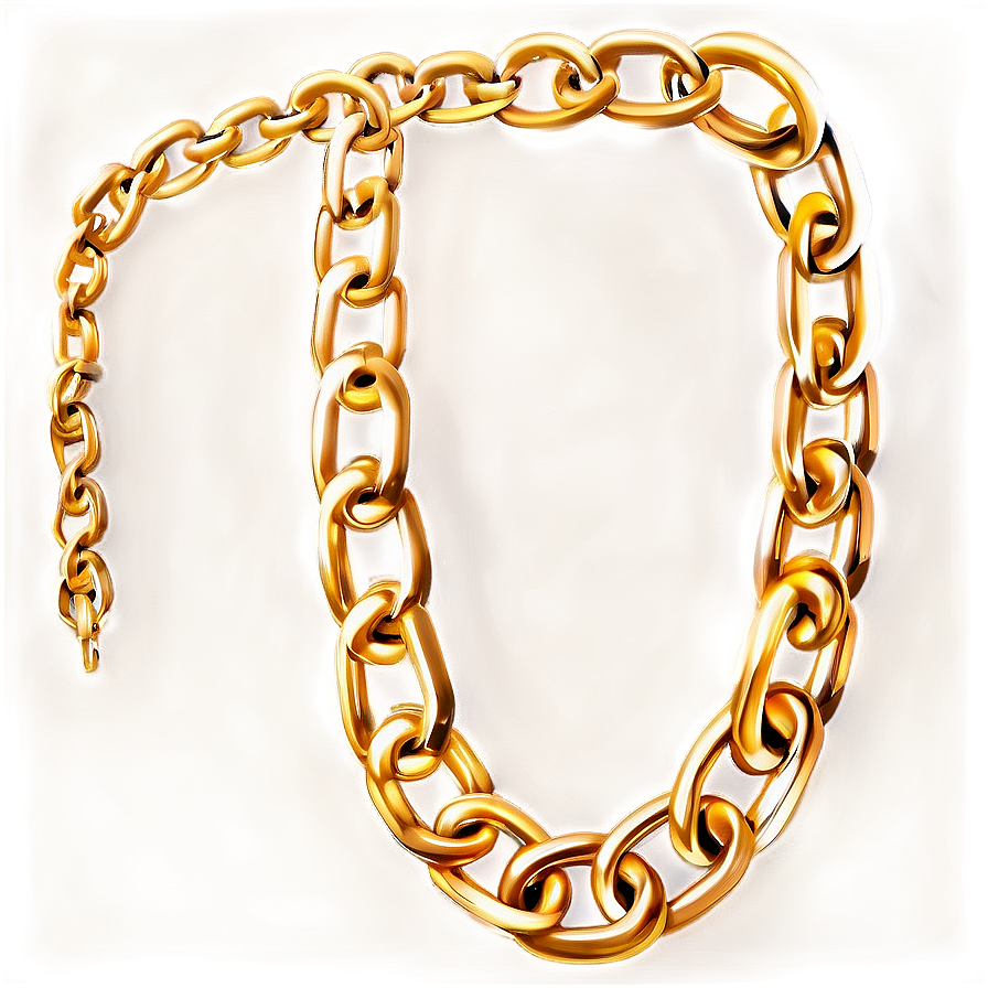 Gold Chain Layer Png 05042024 PNG image