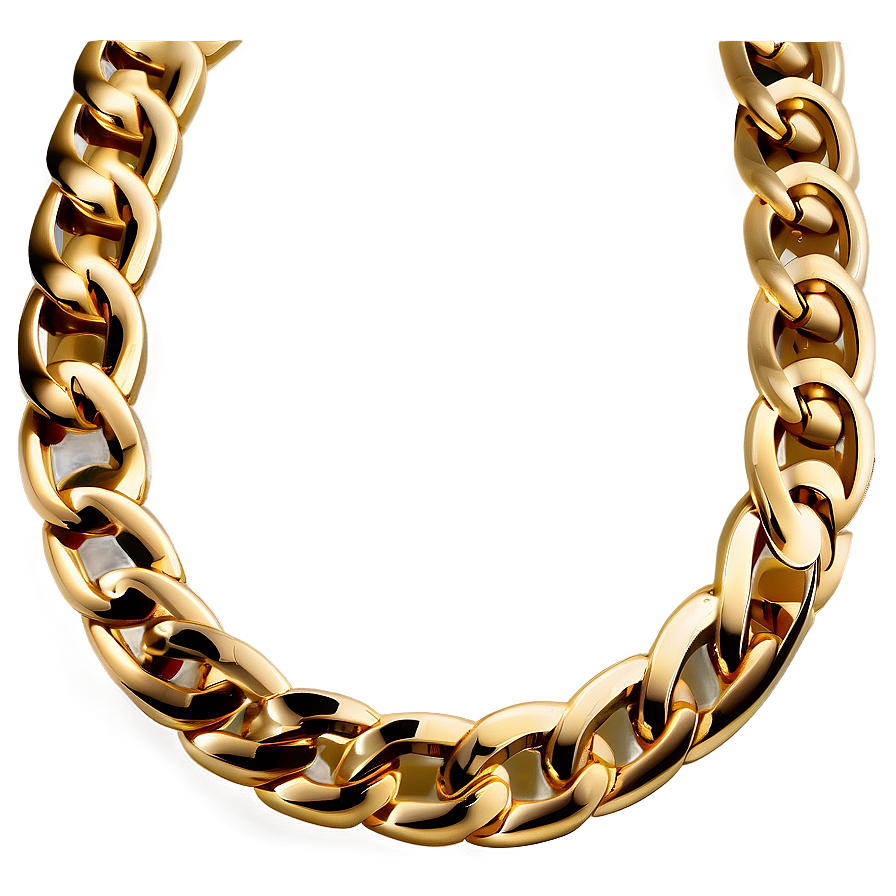 Gold Chain Necklace Png Ymm69 PNG image