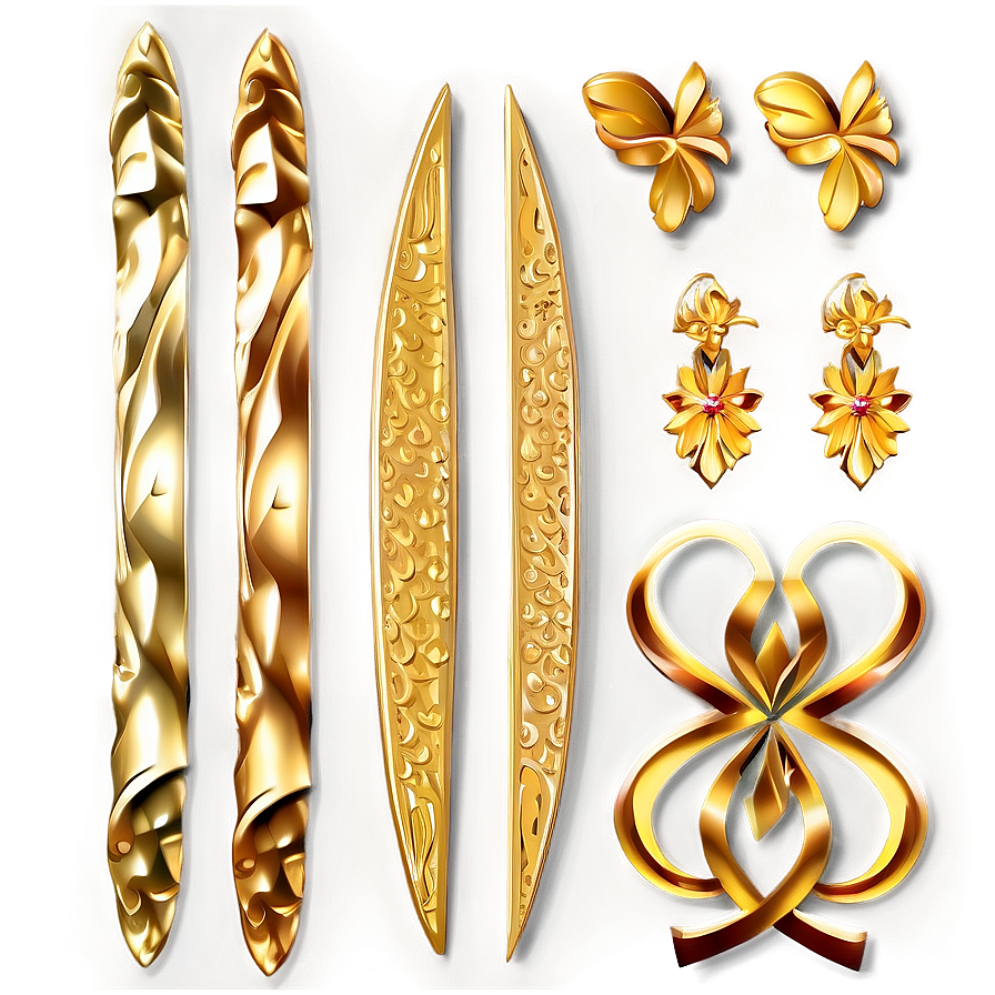 Gold Design Elements Png 63 PNG image