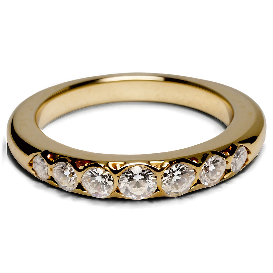 Gold Diamond Ring Png 05032024 PNG image