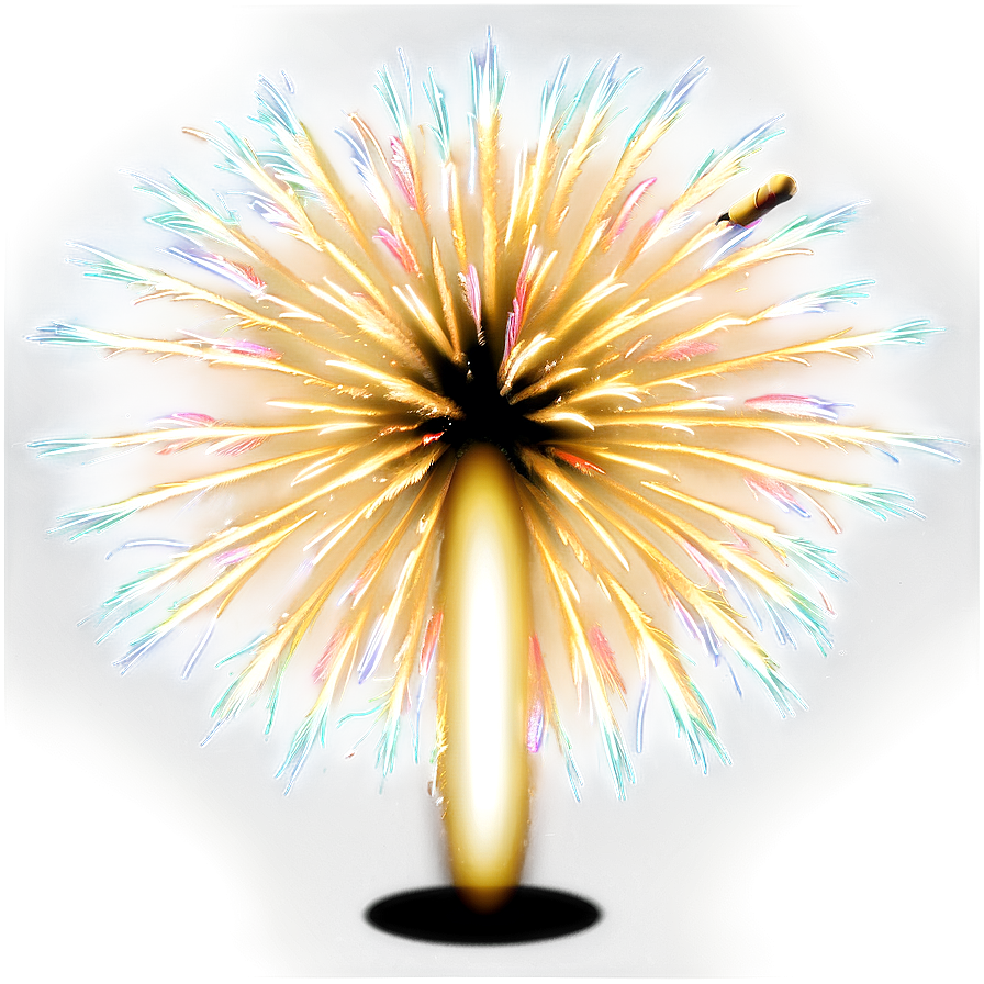 Gold Fireworks Carnival Png 61 PNG image