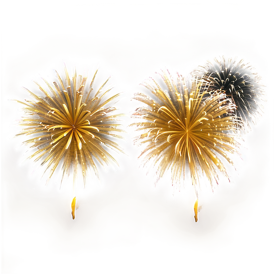 Gold Fireworks Mirage Png Dsc PNG image