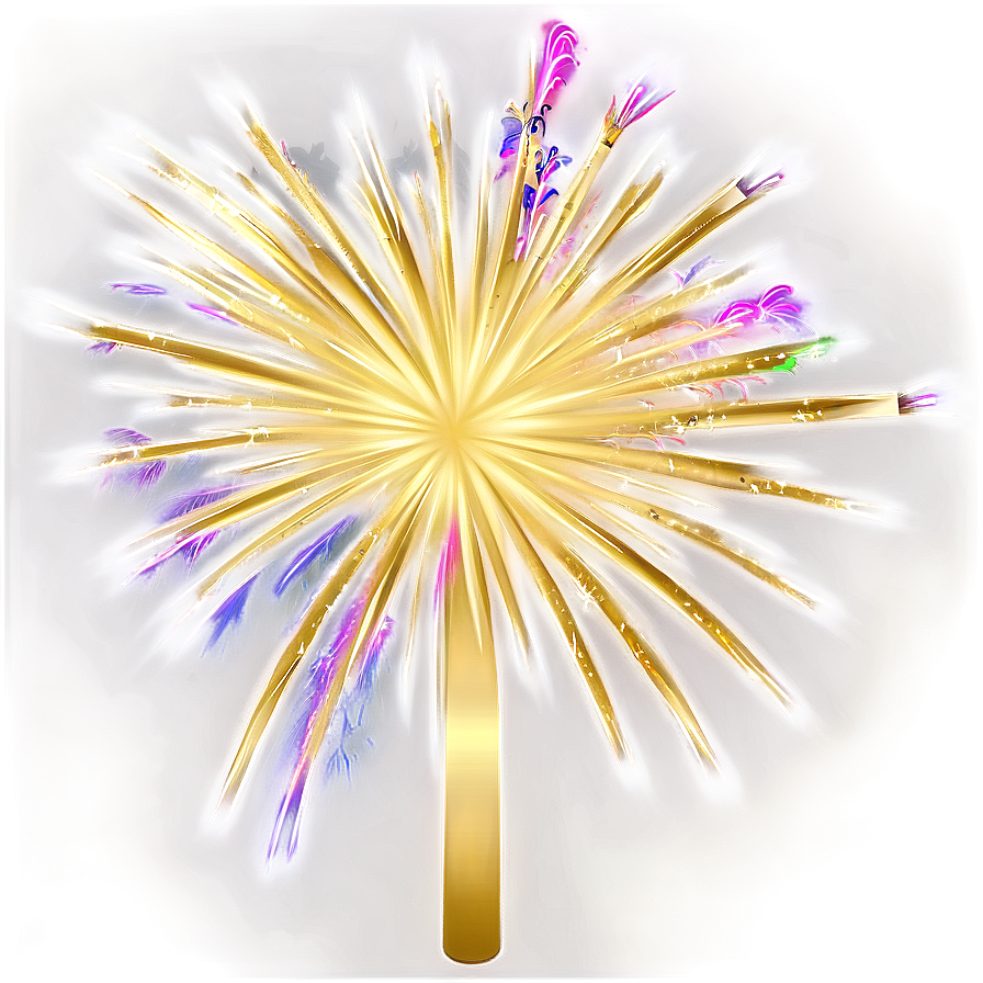 Gold Fireworks Pageant Png Pmj PNG image