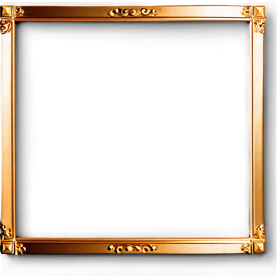 Gold Frame Text Box Png Lck41 PNG image