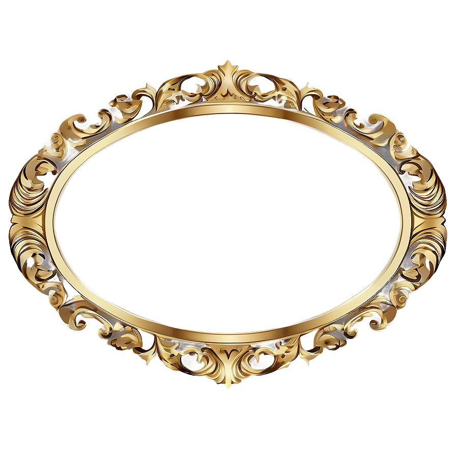 Gold Frame Vector Png 10 PNG image