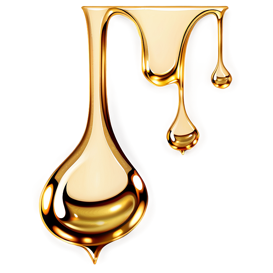 Gold Glitter Drip Detail Png Sng PNG image